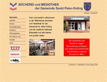 Tablet Screenshot of buecherei-spo.de